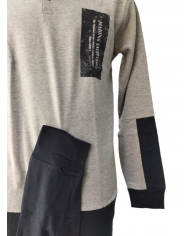 Marina Yachting pigiama maschile manica lunga caldo cotone per inverno freddo