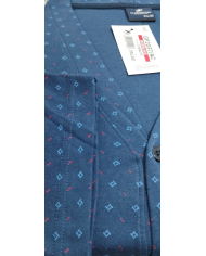 Il granchio pigiama calibrato maschile a manica lunga caldo cotone per inverno