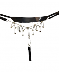 Gianmarco Venturi Coordinato gioiello perizoma e reggiseno imbottito preformato