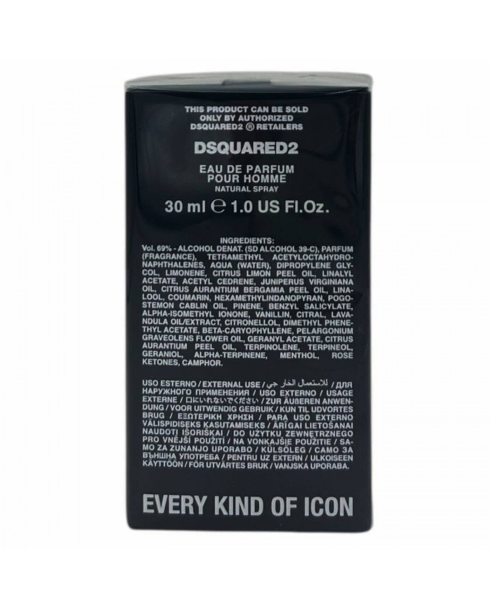 DSQUARED2 ² Icon Pour Homme Eau de Parfum Spray - Profumo Uomo