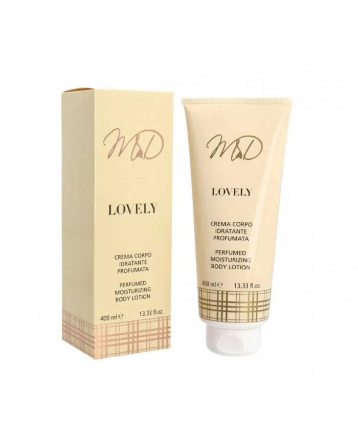 M&D Crema Corpo Lovely 400 ml - Lozione Idratante Profumata