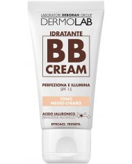 Dermolab BB Cream Idratante 50ml - Tono Medio Chiaro, Effetto Seconda Pelle