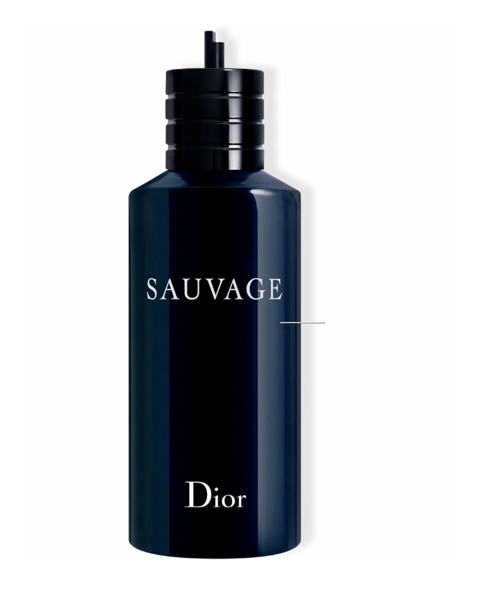 DIOR SAUVAGE RICARICA REFILL RECHARGE EAU DE TOILETTE MASCHILE 300 ML AMBRATO