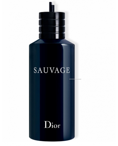 DIOR SAUVAGE RICARICA REFILL RECHARGE EAU DE TOILETTE MASCHILE 300 ML AMBRATO