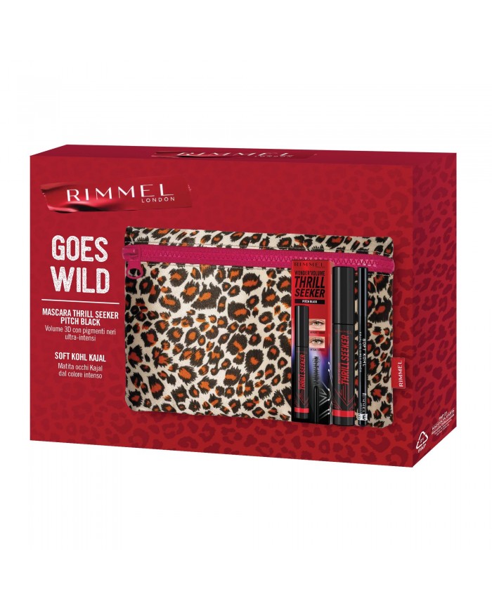 Rimmel Cofanetto Trucco Goes Wild - Mascara Thrill Seeker & Matita Occhi
3616306330443
