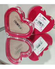 Debby love san valentino cuore rosso ombretto in polvere 02 taupe brillante