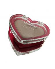 Debby love san valentino cuore rosso ombretto in polvere 02 taupe brillante