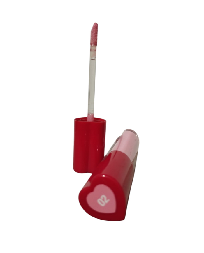 Debby love san valentino cuore rosso loving lip gloss 02 Baby Pink
