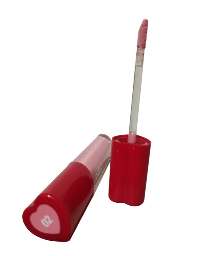 Debby love san valentino cuore rosso loving lip gloss 02 Baby Pink