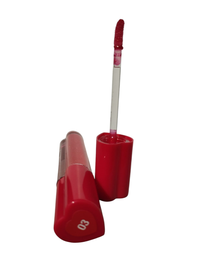Debby love san valentino cuore rosso loving lip gloss 03 Explosive Red