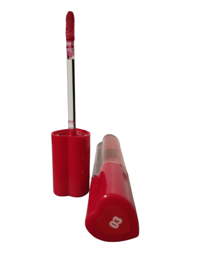 Debby love san valentino cuore rosso loving lip gloss 03 Explosive Red