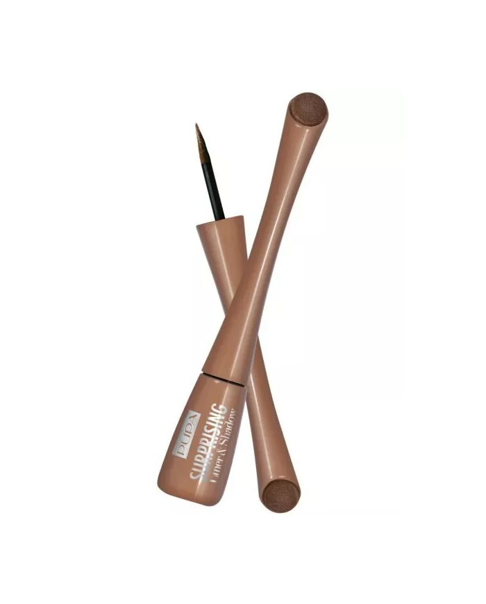 Pupa Surprising Liner & Shadow - CODICE 009 Gold Chocolate senza parabeni