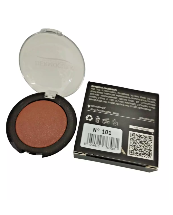 DERMOCURA OMBRETTO COTTO EYESHADOW MADE IN ITALY 101 BRONZO INTENSO