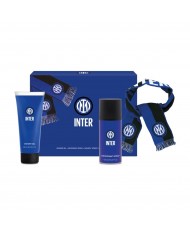 8055519861927 Cofanetto Ufficiale Inter con Deodorante 150ml, Shower Gel 200ml e Sciarpa