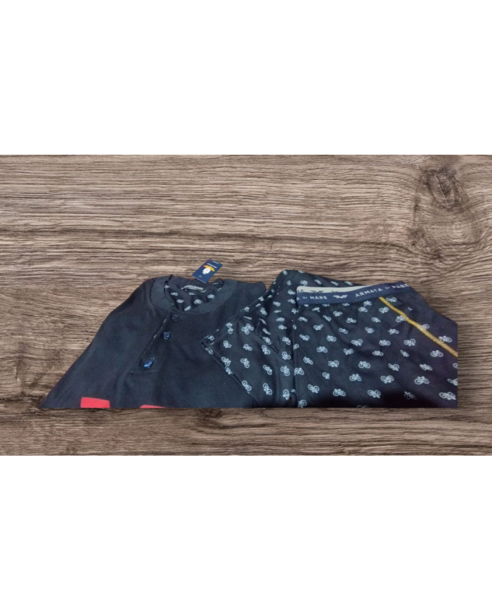 Armata di mare pigiama da uomo inverno freddo comodo pratico leggero