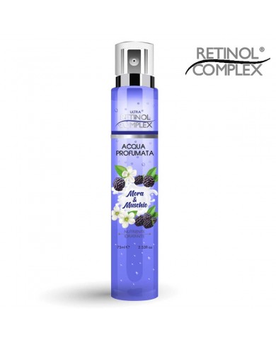 Acqua Profumata Retinol Complex Mora e Muschio 75ml – Idratazione e Freschezza