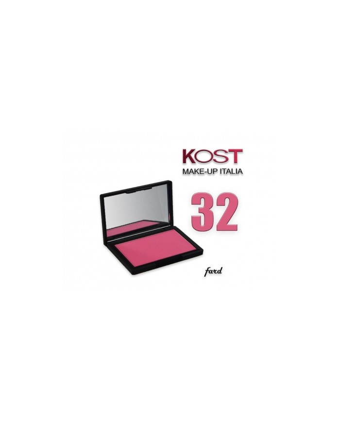 Fard KOST 32 Perlato | Blush Setoso Polvere Compatto Radioso Naturale 8032986885953