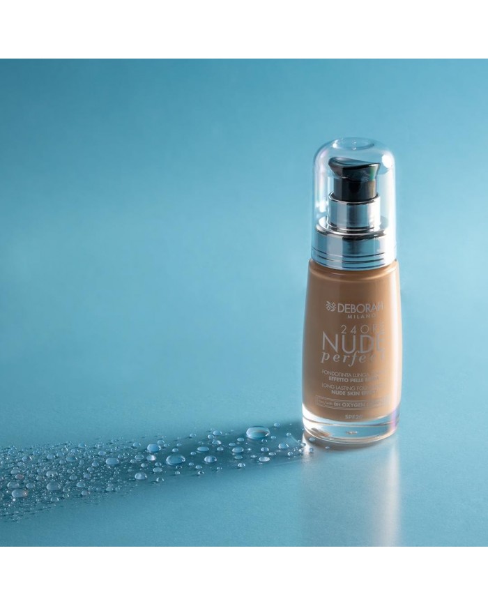 Deborah Fondotinta 24 Ore Nude Perfect 30ml Amber 5 | Effetto Pelle Nuda