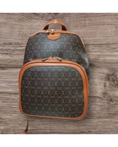 Michael Bolton zaino brown da donna con tasca esterna capiente   1000000498387