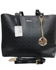 Michael Bolton borsa black da donna con doppio manico allungabile e tracolla