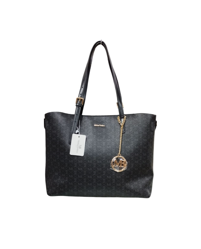 Michael Bolton borsa black da donna con doppio manico allungabile e tracolla  1000000498318
