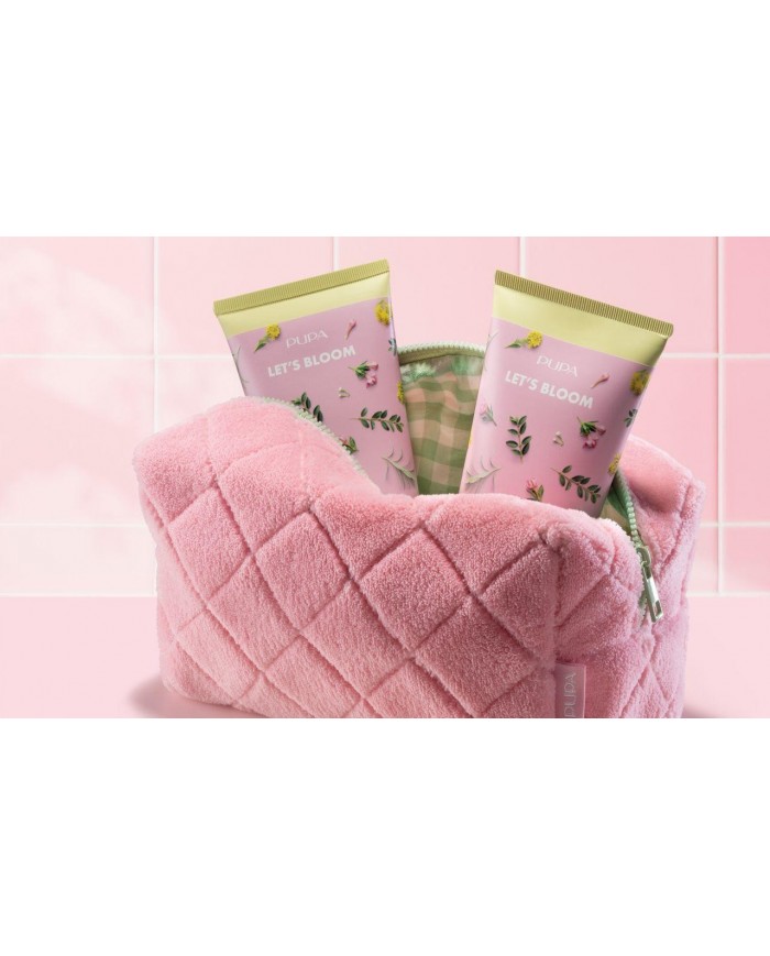 PUPA Milano Let's Bloom Kit 1 004 Wild Flowers Gel Doccia Latte Corpo Spugna 8011607393893