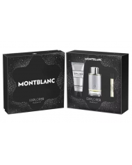 MONT BLANC explorer platinum eau de parfum 60 ml + showergel 100ml - kit