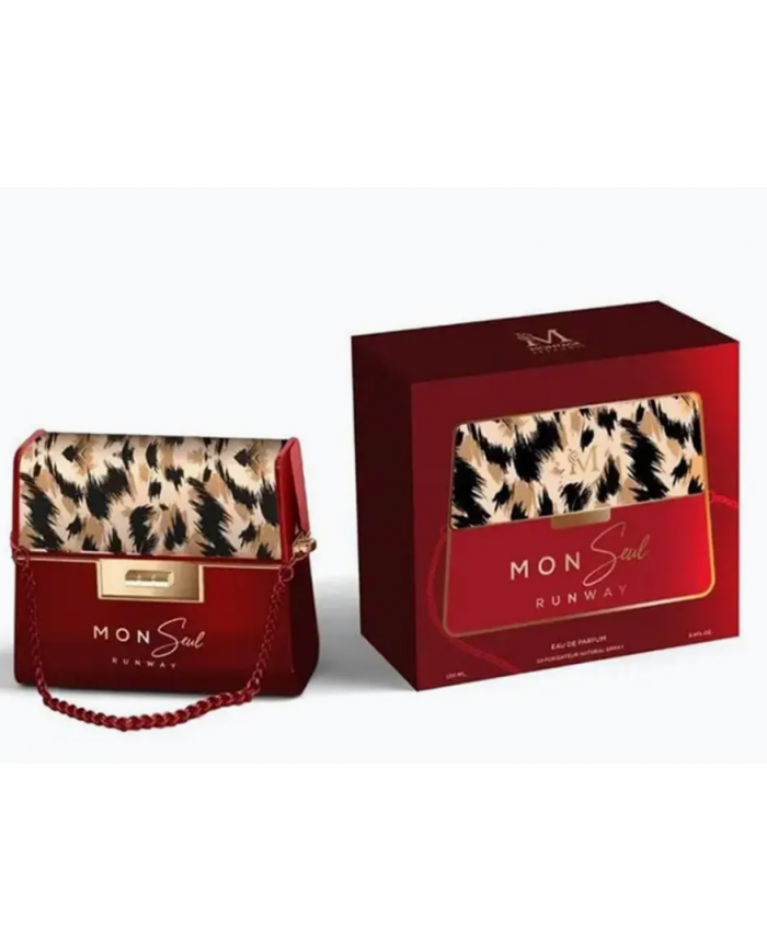 Mon Seul Runway Eau de Parfum 100ml Donna  Borsetta con Catenella 8904174424834