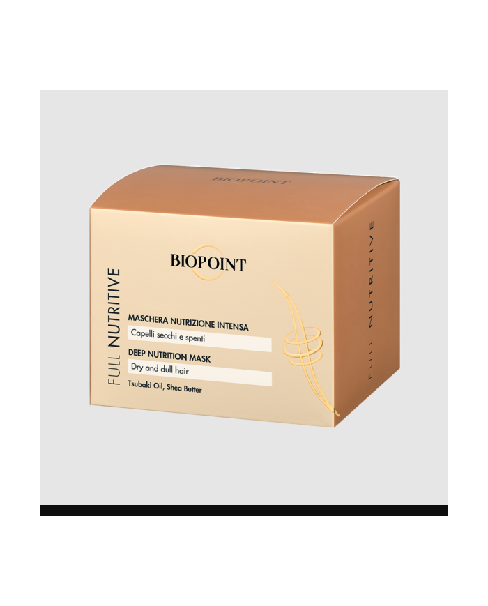 Biopoint maschera capelli nutrizione intensa 200ml