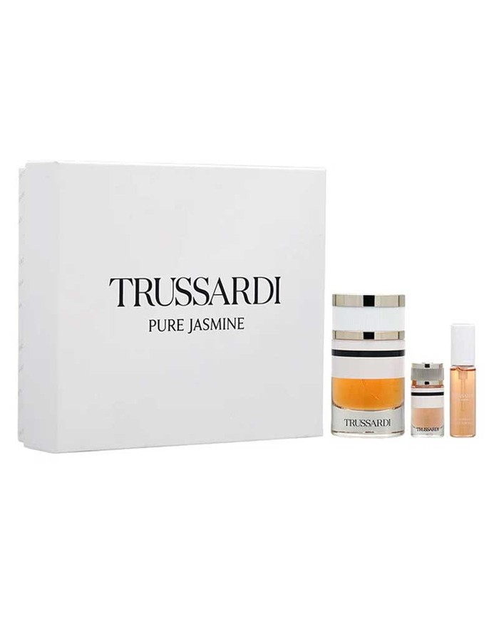 Trussardi Pure Jasmin Gift Set - Eau de Parfum Donna 60ml + 10ml + 7ml 8058045438021