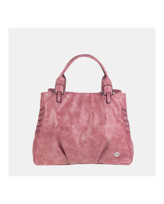 Volum Harisa Borsa a Mano granato con Tracolla Regolabile Dettagli Artigianali