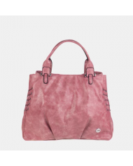 Volum Harisa Borsa a Mano granato con Tracolla Regolabile Dettagli Artigianali