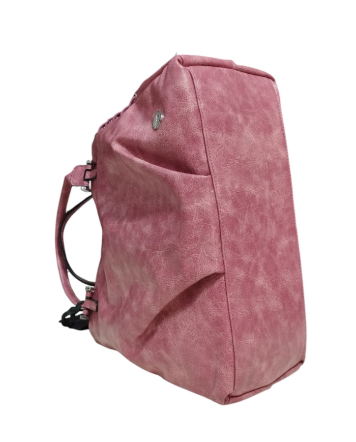 Volum Harisa Borsa a Mano granato con Tracolla Regolabile Dettagli Artigianali