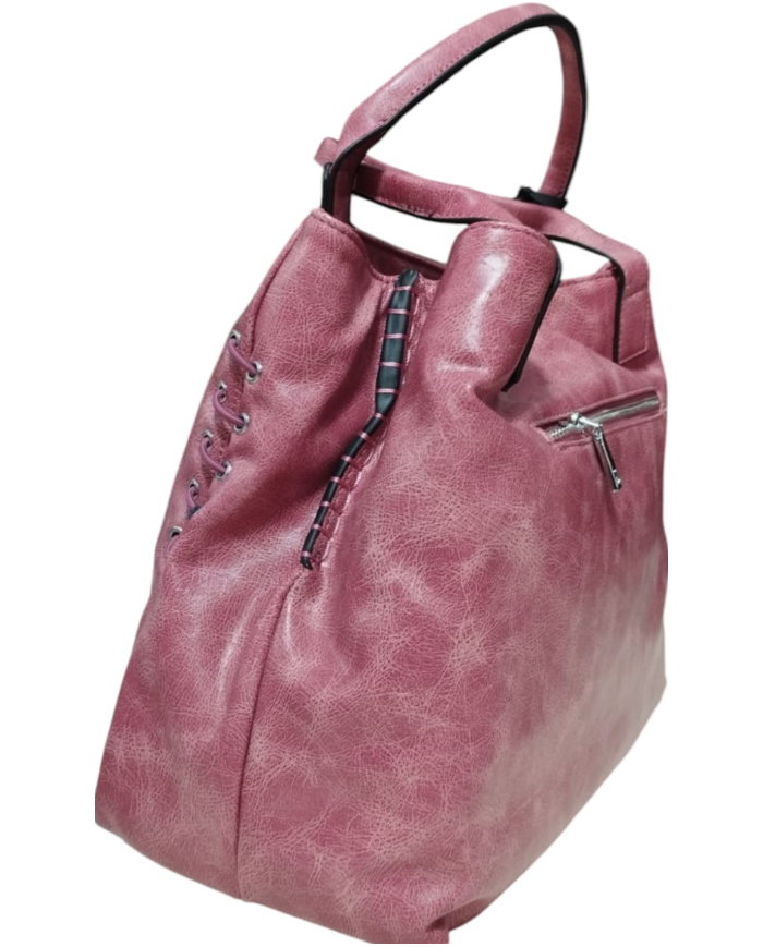 Volum Harisa Borsa a Mano granato con Tracolla Regolabile Dettagli Artigianali