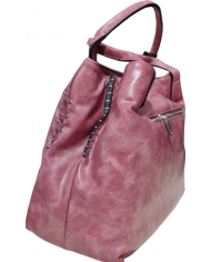 Volum Harisa Borsa a Mano granato con Tracolla Regolabile Dettagli Artigianali
