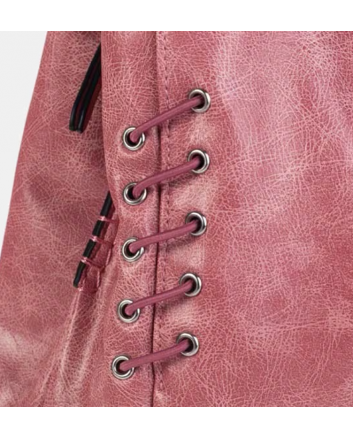 Volum Harisa Borsa a Mano granato con Tracolla Regolabile Dettagli Artigianali