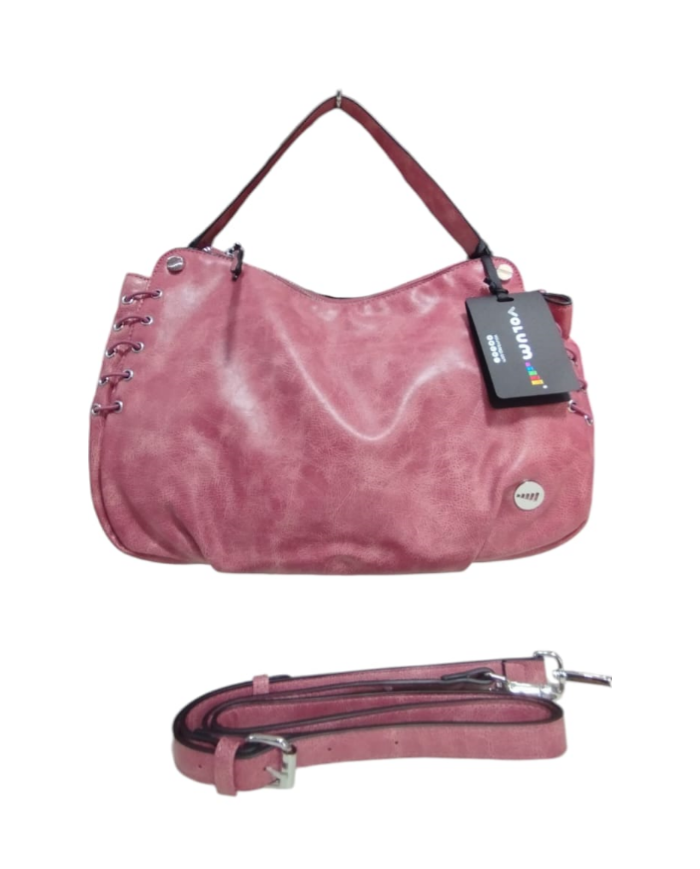 Volum Harisa Borsa a Mano granato con Tracolla Regolabile Dettagli Artigianali