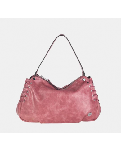 Volum Harisa Borsa a Mano granato con Tracolla Regolabile Dettagli Artigianali