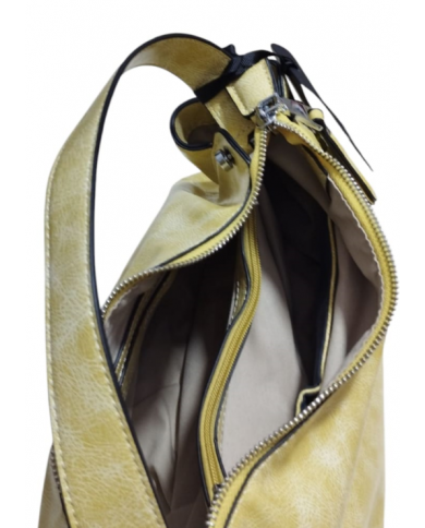 Volum Harisa Borsa a Mano giallo con Tracolla Regolabile Dettagli Artigianali