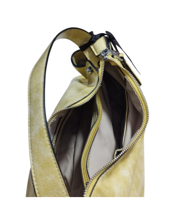 Volum Harisa Borsa a Mano giallo con Tracolla Regolabile Dettagli Artigianali