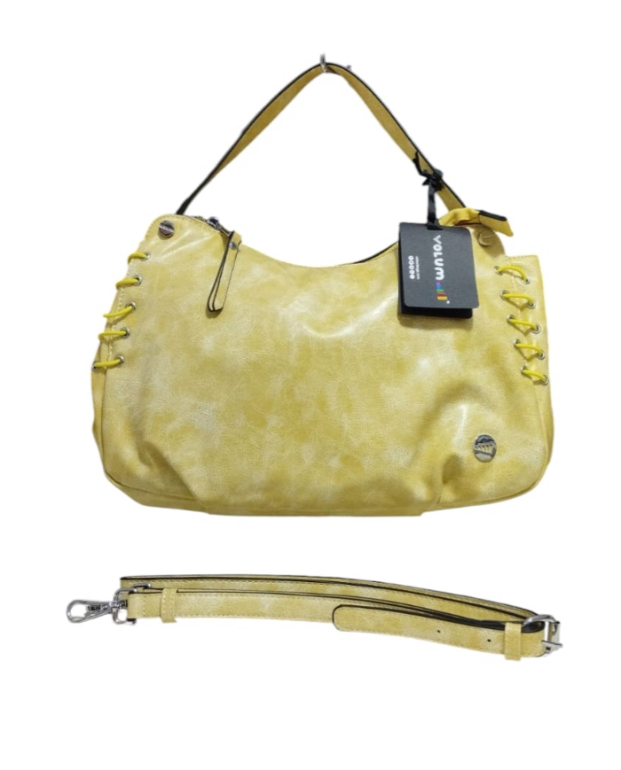 Volum Harisa Borsa a Mano giallo con Tracolla Regolabile Dettagli Artigianali  8432972383041