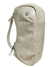 Volum Harisa Borsa a Mano beige con Tracolla Regolabile Dettagli Artigianali