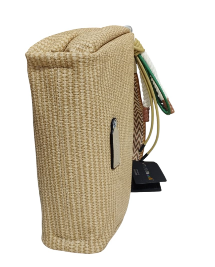 Volum Achiote Borsa a Mano con Tracolla Regolabile con porta chiavi removibile