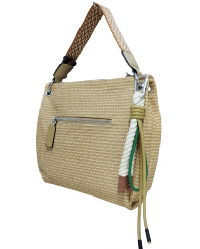 Volum Achiote Borsa a Mano con Tracolla Regolabile con porta chiavi removibile