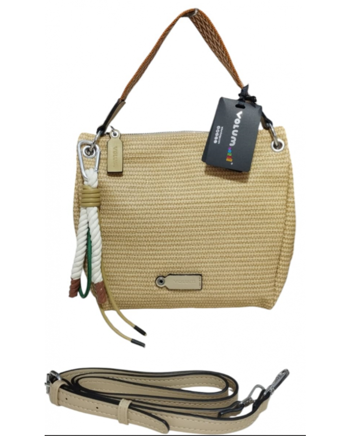 Volum Achiote Borsa a Mano con Tracolla Regolabile con porta chiavi removibile  8432972383768