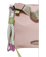 Volum Achiote rosa Borsa a Mano con Tracolla Regolabile  porta chiavi removibile