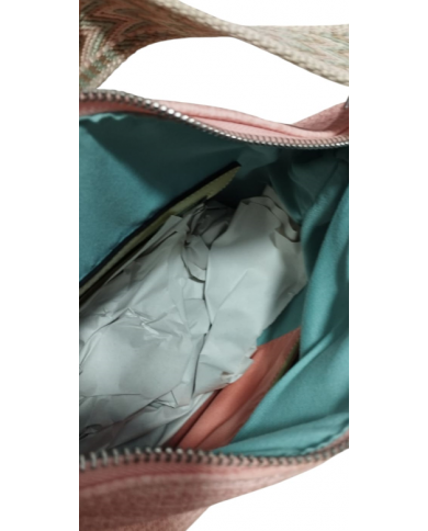 Volum Achiote rosa Borsa a Mano con Tracolla Regolabile  porta chiavi removibile