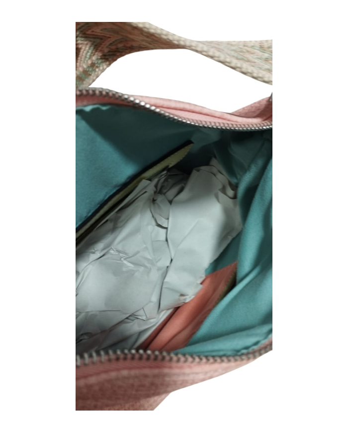 Volum Achiote rosa Borsa a Mano con Tracolla Regolabile  porta chiavi removibile