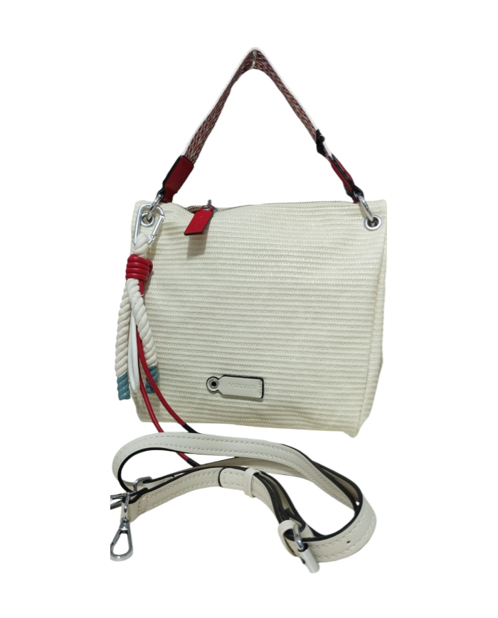 Volum Achiote bianco  Borsa a Mano a Tracolla Regolabile porta chiavi removibile 8432972383751