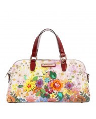 Nicole Lee Borsa Cupola Dreams Blossom Fiori Strass Tracolla Donna 33,5cm